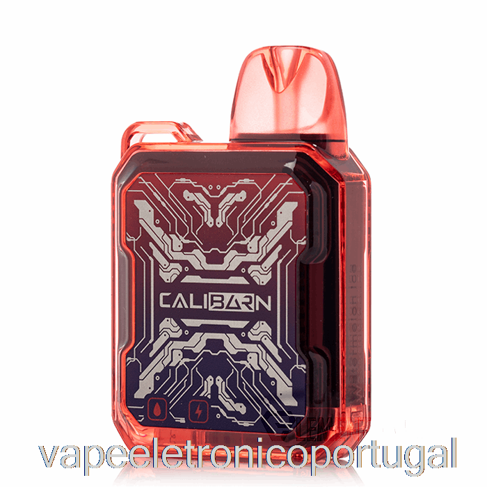 Vape Eletrônico Uwell Caliburn Bar B6000 Descartável Melancia Gelo